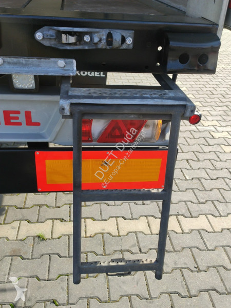 Semitrailer Kögel Coil mulda 3 Osie SAF Dach i...