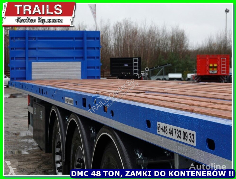 Semiremorca Mega ALT-3WS - Flatbed DMC 45 T /...