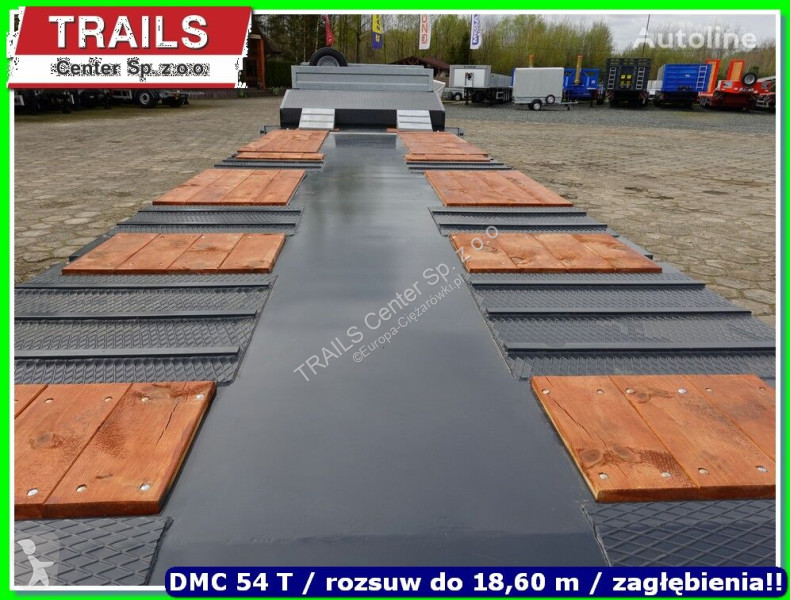 Sættevogn Mega Extandable Low-loader 18.60 m 2...