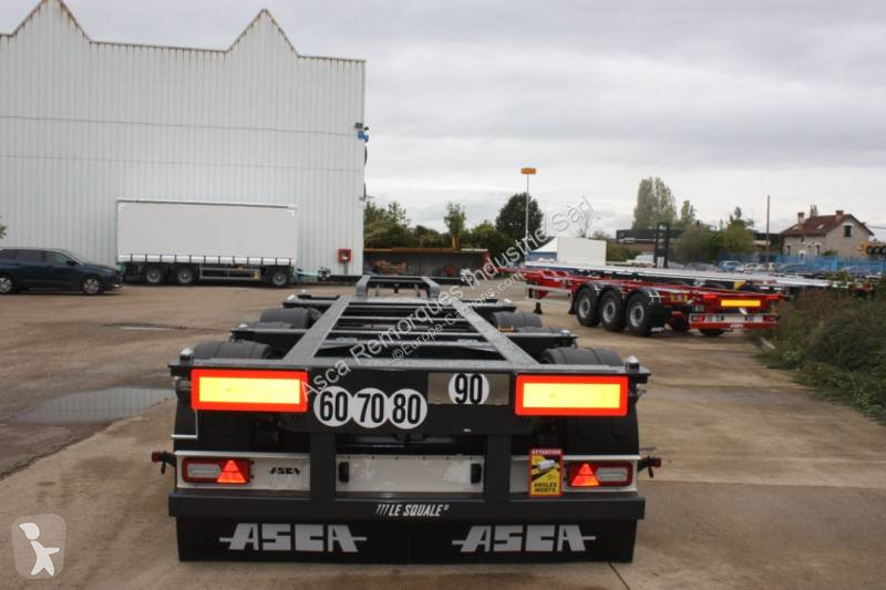 Semitrailer Asca LE SQUALE - Porte Conteneurs à...