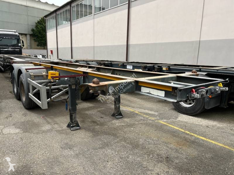 Semirimorchio Zorzi Ralletta portacontainers 20'