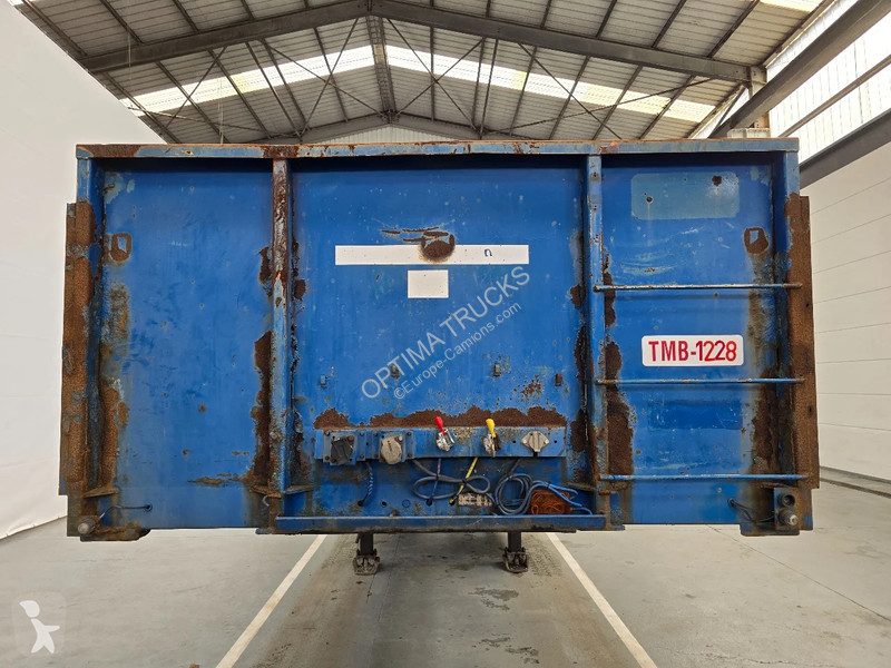 Semitrailer Pacton TPD 342 / 2x STUURAS