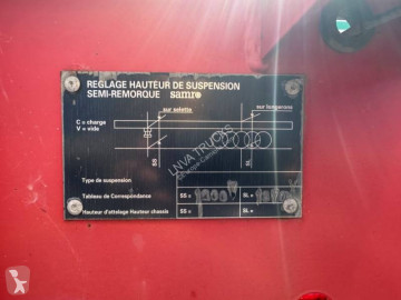 Semi remorque porte containers Samro