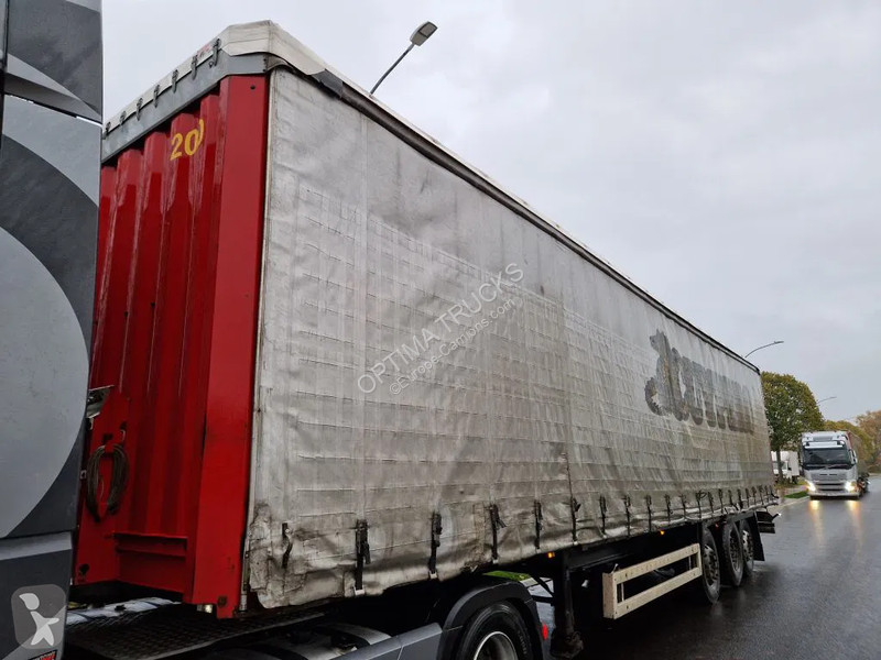 Semitrailer Krone 27 / HUBDACH / TOIT LEVANT /...