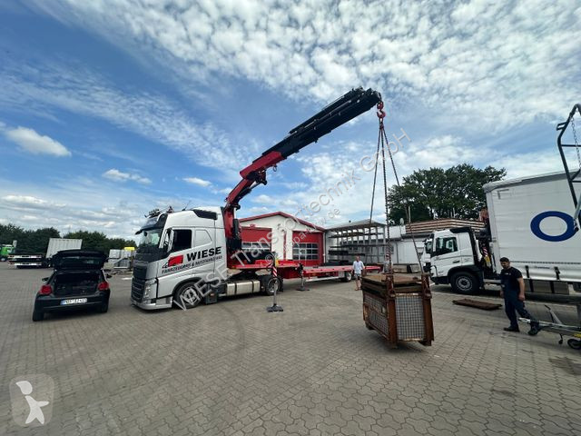 Oplegger Wiese Wiese Stufensattel Tieflader mit...