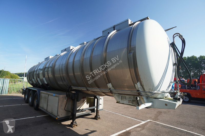 Semiremorca Dijkstra 3 AXLE CHEMIE TANK TRAILER...