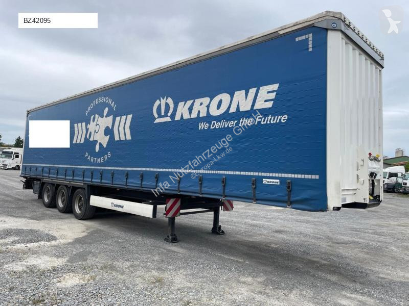 Semitrailer Krone SD Hubdach verbreiterbar...