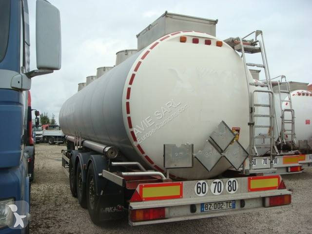 Semitrailer Magyar CITERNE CHIMIQUE INOX MONO...