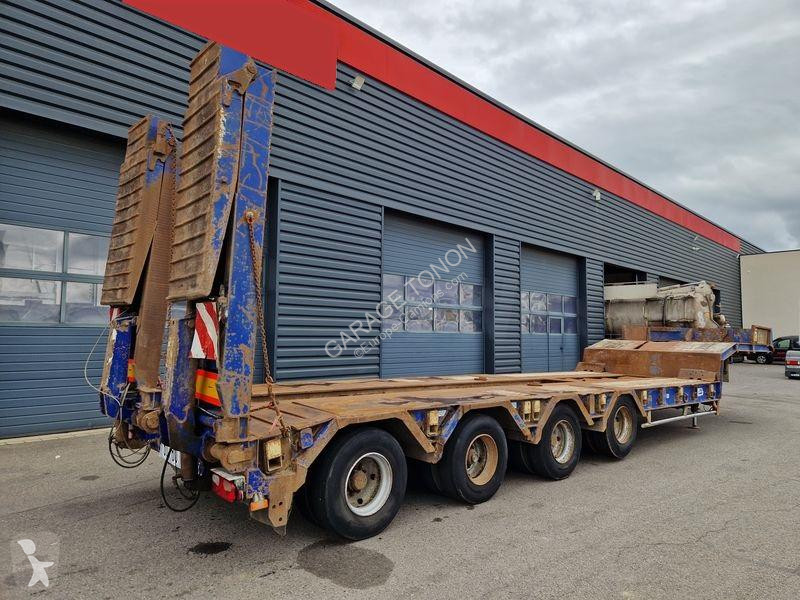 Semitrailer Trax PORTE ENGINS 4 ESSIEUX