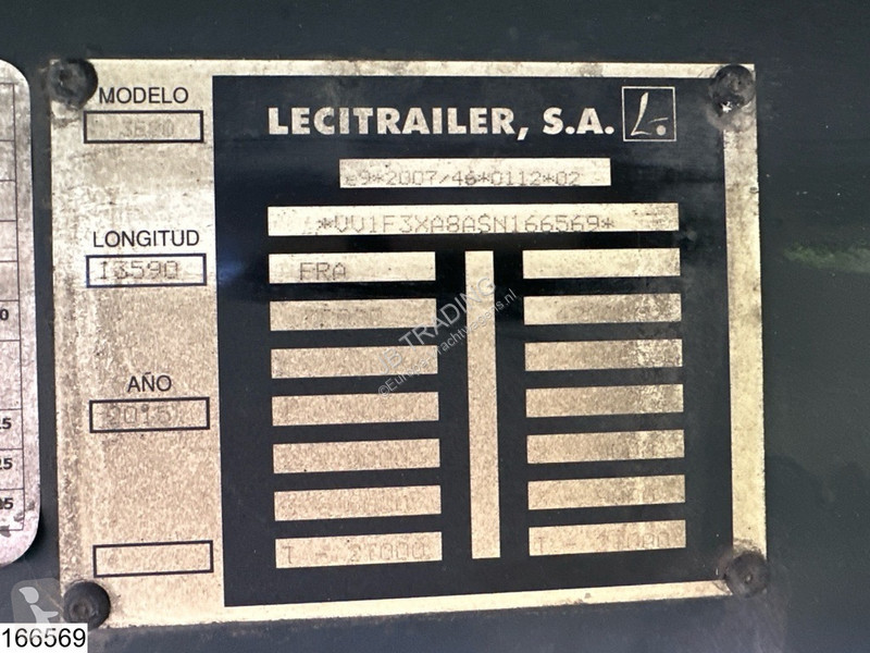 Semitrailer Lecitrailer Koel vries Carrier...