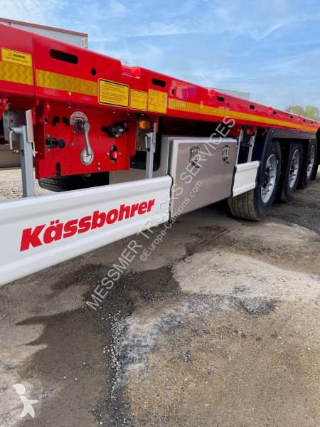 Semi remorque Kässbohrer Extensible Heavy Duty