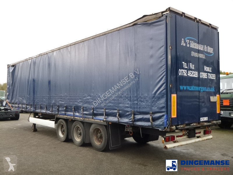 Semiremorca Krone Curtain side trailer double...