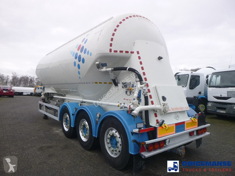 Semi reboque Feldbinder Powder tank alu 36 m3 /...