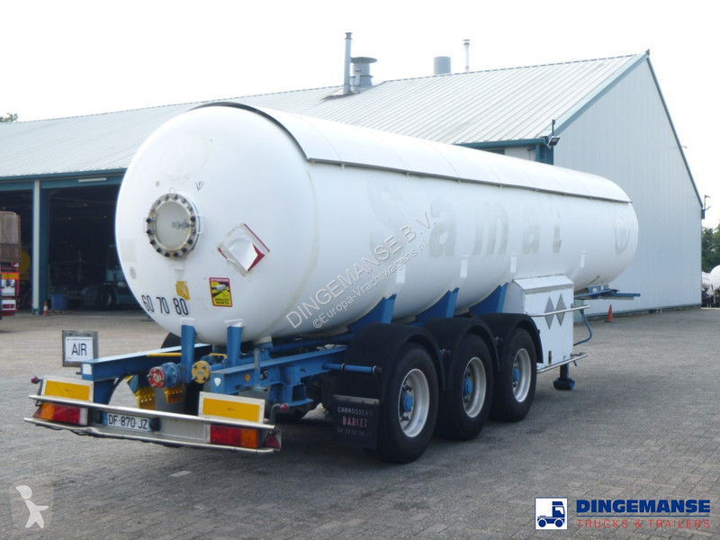 Semiremorca Guhur Low-pressure gas tank steel...