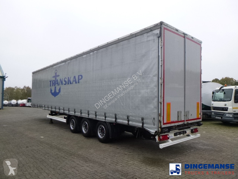 Semitrailer Kässbohrer Curtain side Mega...