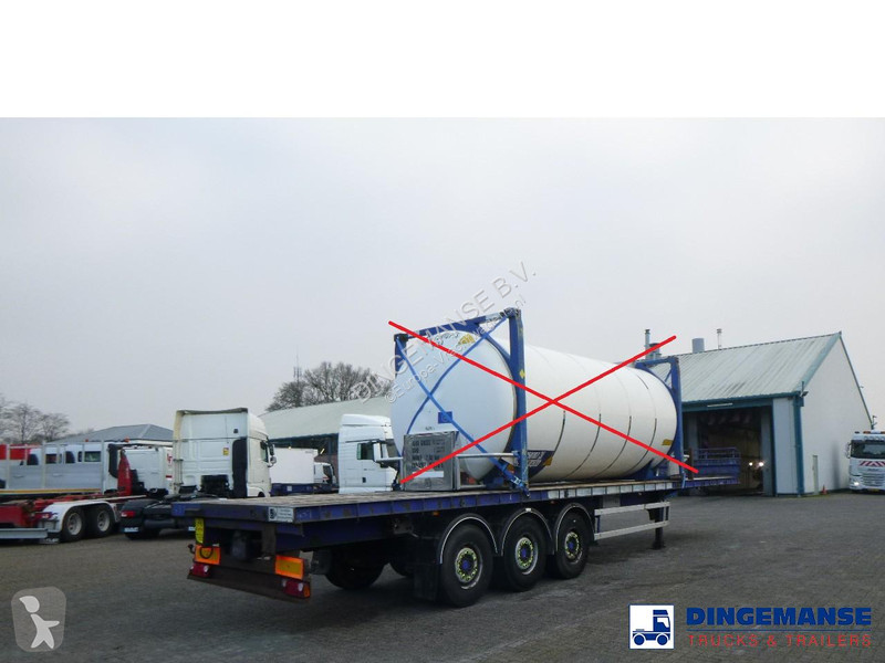 Sættevogn Tirsan 3 axle Platform trailer