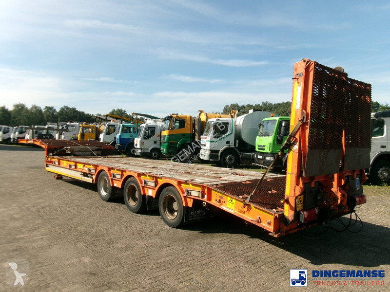 Semiremorca King 3-axle semi-lowbed trailer 44T...