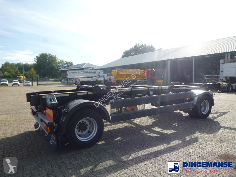 Semi remorque  Hook lift drawbar trailer