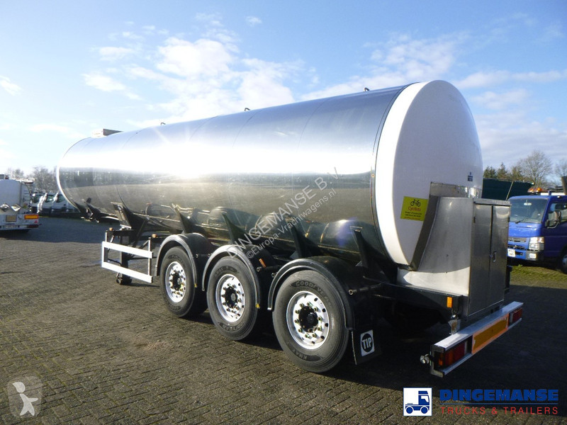 Semi reboque Clayton Food tank inox 30 m3 / 1 comp