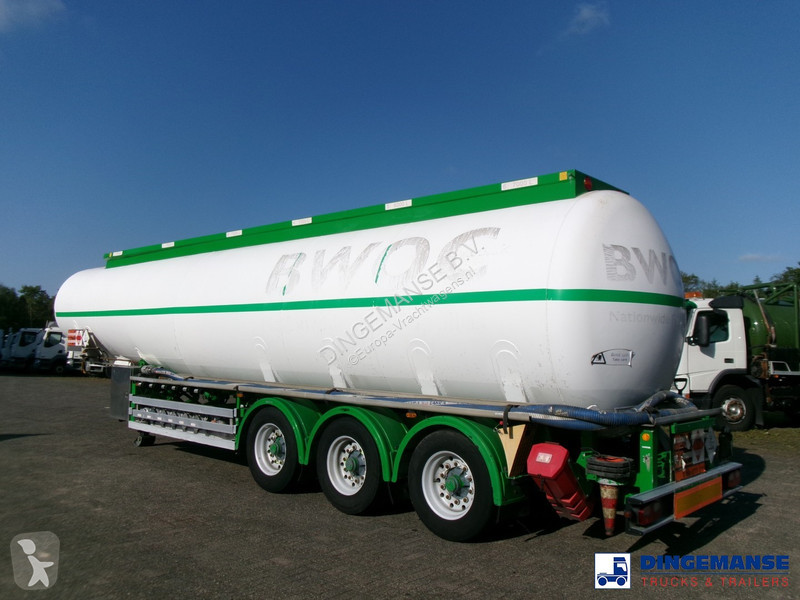 Semi reboque Feldbinder Fuel tank alu 42 m3 / /...