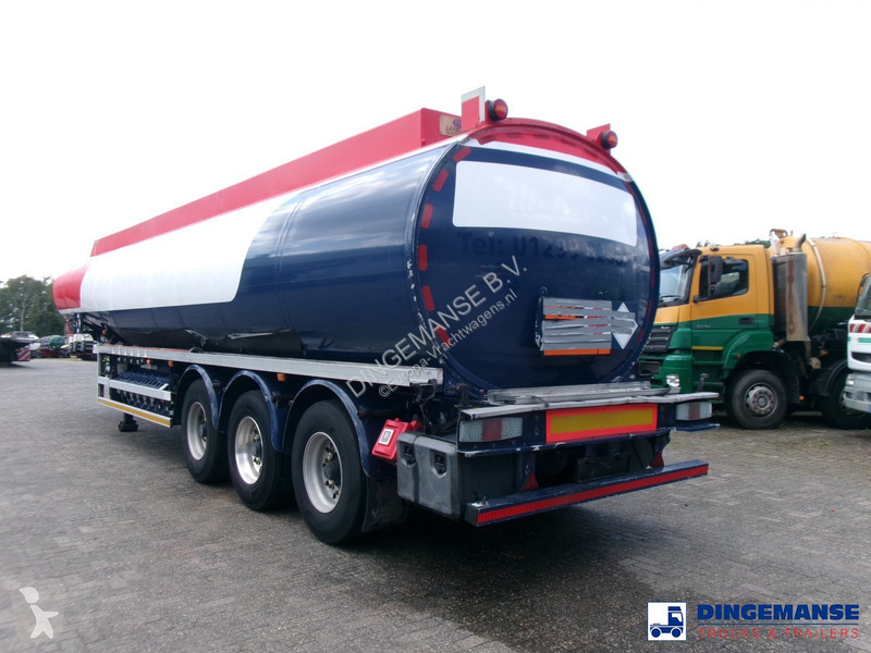 Semirimorchio  Fuel tank alu 42.8 m3 / 6 comp +...