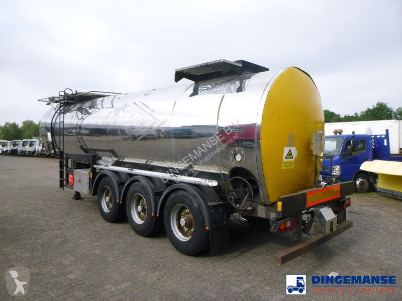 Semi remorque  Bitumen tank inox 28 m3 / 1 comp
