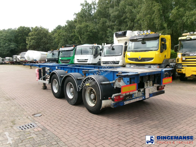 نصف مقطورة General Trailers 3-axle container...
