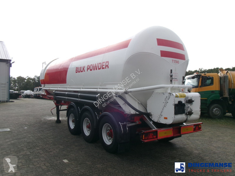 Semi reboque Feldbinder Powder tank alu 41 m3...