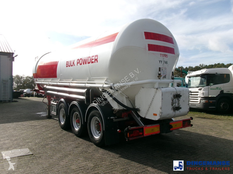 Semi reboque Feldbinder Powder tank alu 41 m3...