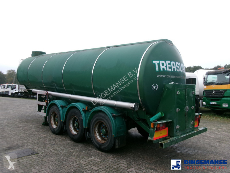 Oplegger  Food tank inox 25 m3 / 1 comp