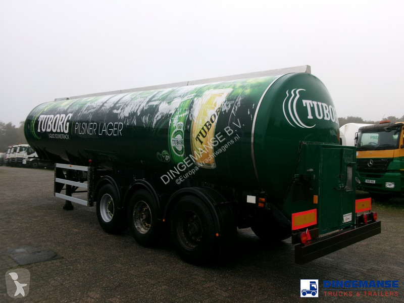 Návěs Food (beer) tank inox 29.6 m3 / 1 comp