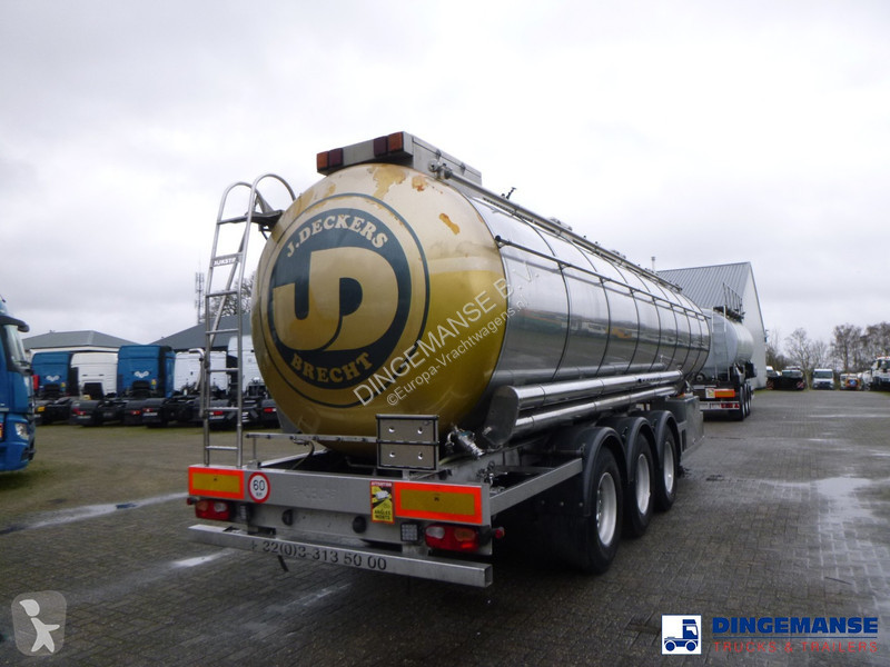 Semitrailer Parcisa Chemical tank inox L4BH 30...