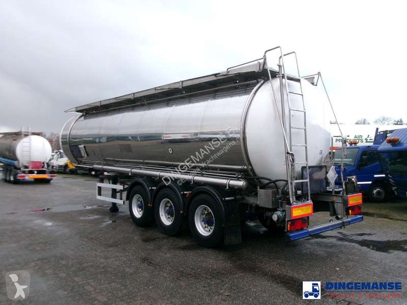 Semiremorca Indox Chemical tank inox L4BH 33.5...