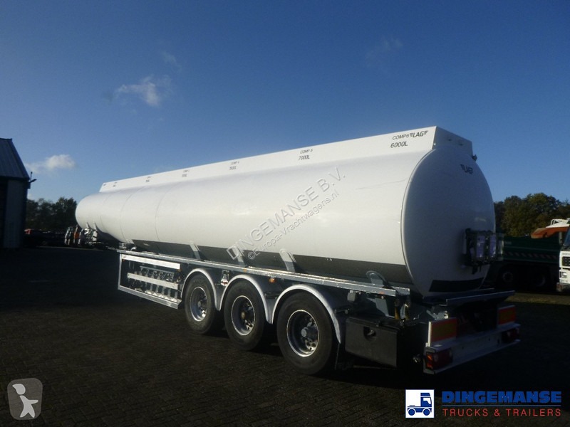 Semiremorca LAG Fuel tank alu 44.4 m3 / 6 comp...