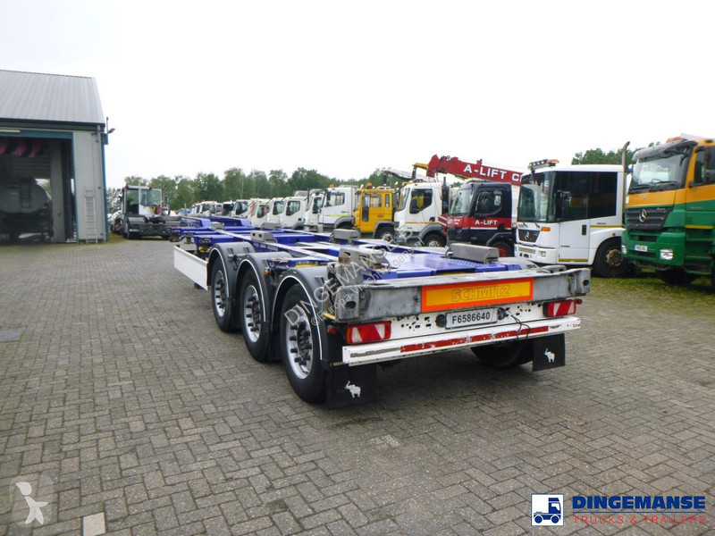 نصف مقطورة Schmitz Cargobull 3-axle container...