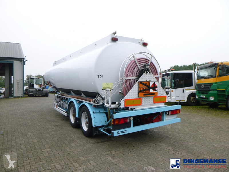 Semiremorca Caldal Fuel tank alu 30 m3 / 5 comp...