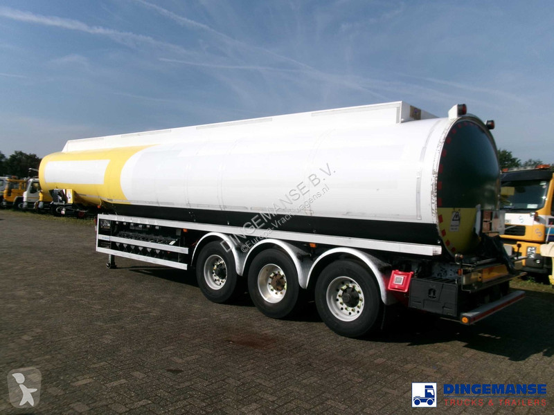 Sættevogn Fuel tank alu 43 m3 / 6 comp