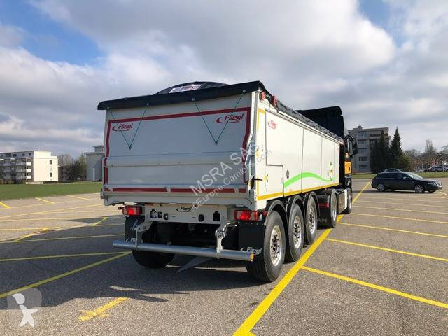 Semitrailer Fliegl ASS 372 MEGA