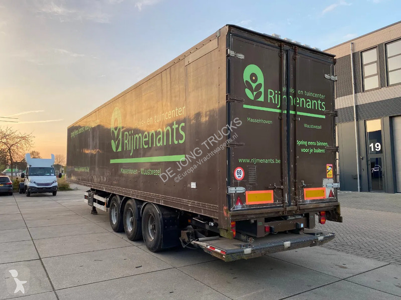 Semirimorchio Van Hool Closed box / Laadklep /...