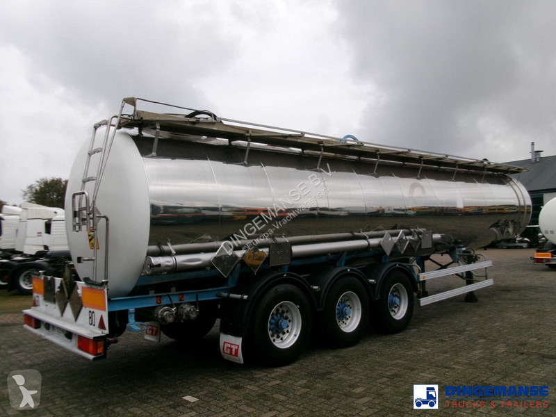 Semiremorca Magyar Chemical tank inox L4BH 33.5...