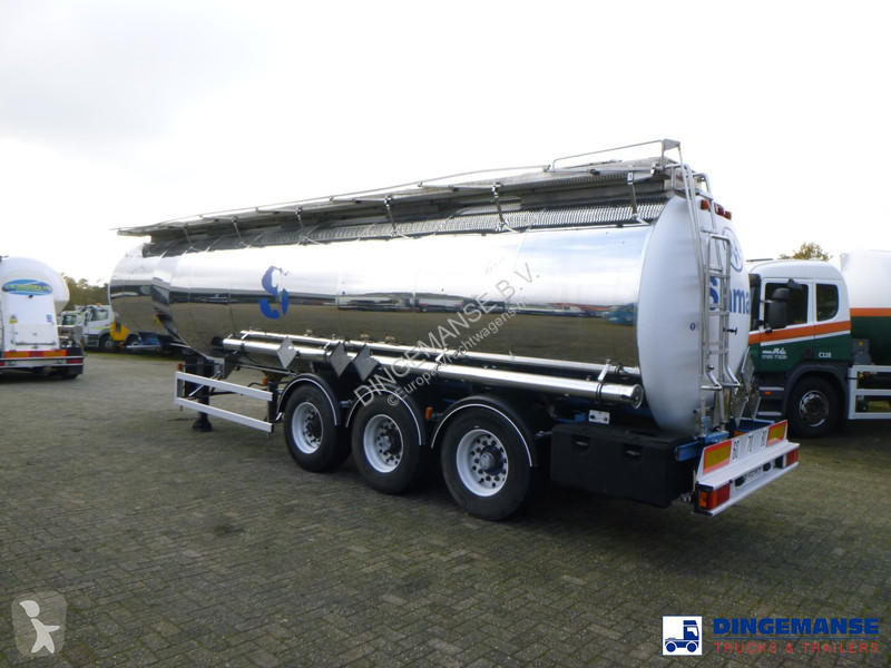 Semiremorca Magyar Chemical tank inox L4BH 32.8...