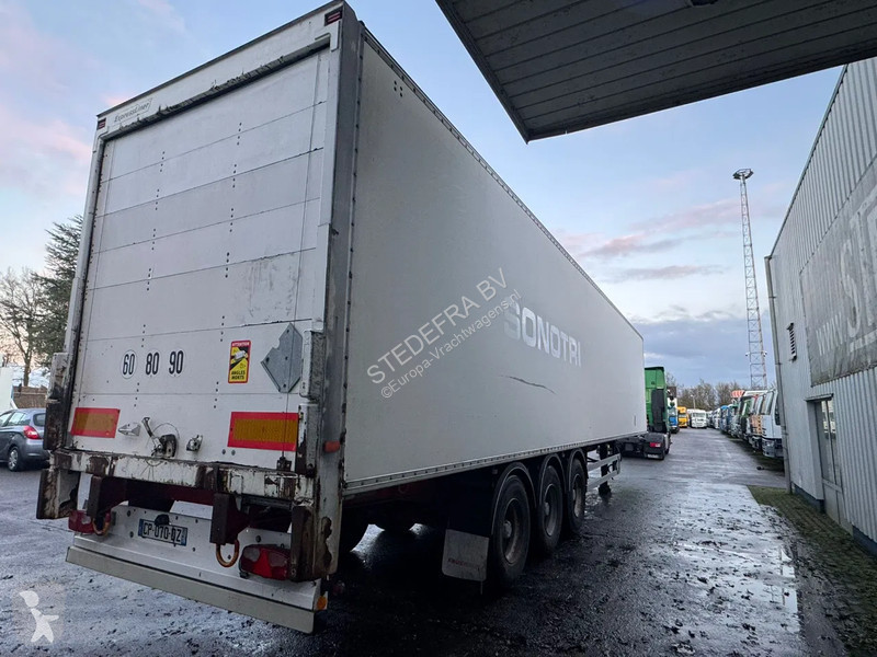 Semi reboque Fruehauf 3 Axle SMB , Box Trailer,...