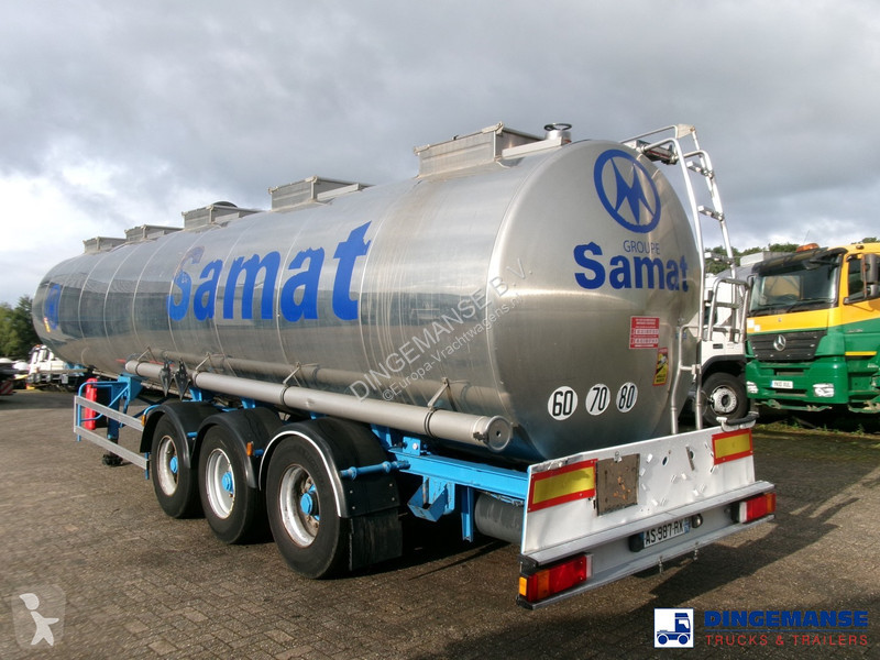Semiremorca Magyar Chemical tank inox 32.5m3 /...