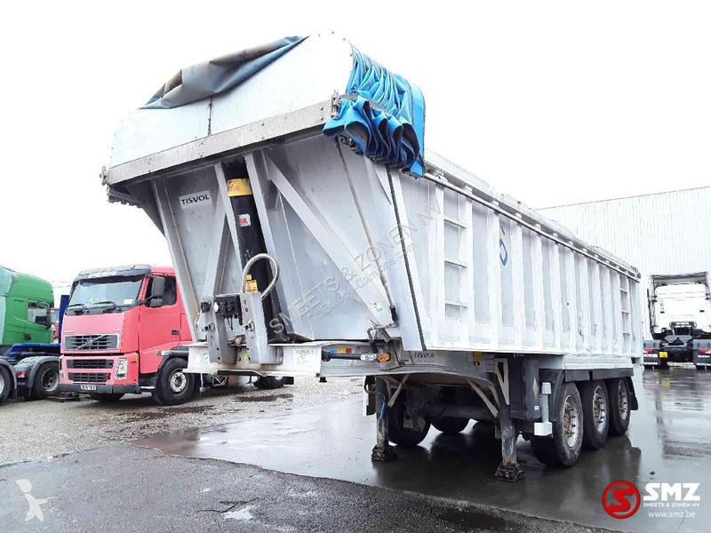 Semitrailer Tisvol Oplegger 4950 kg small dammage