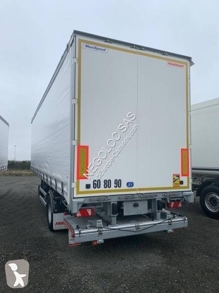 Semitrailer Fruehauf CITY TAUT 1 ESSIEU