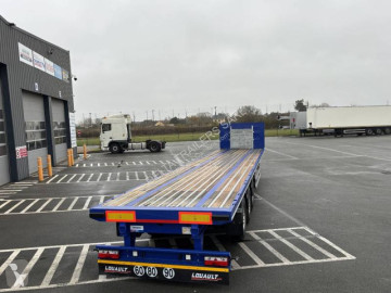 Semitrailer platta Louault ny