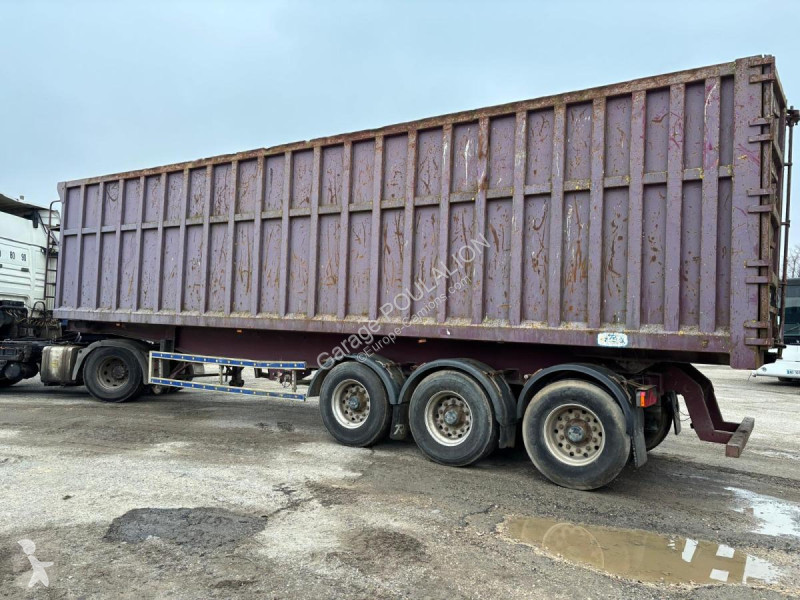 Semitrailer Trax  62m3 3 essieux