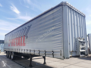 Semitrailer skjutbara ridåer (flexibla skjutbara sidoväggar) Krone