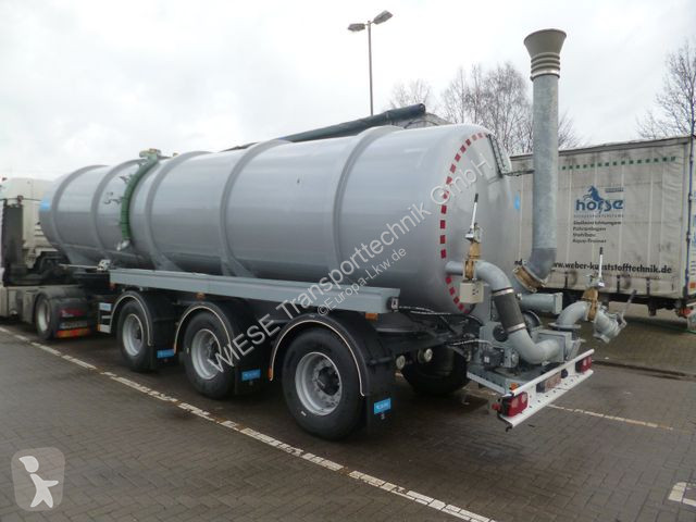Semitrailer D-TEC Gülletanker FV2011 Zwangslenkung