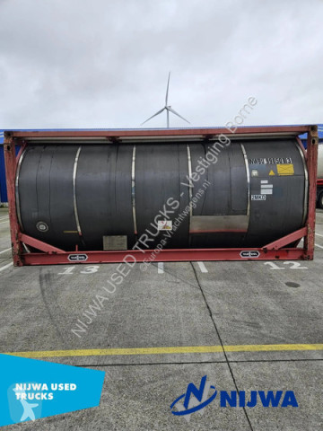 Semi remorque porte containers Van Hool